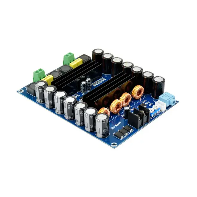 Special Price TPA3116D2 DC12V 24V 150W x2 Audio Digital Amplifier Board High Power 2 channels car amplifiers boards With Boost