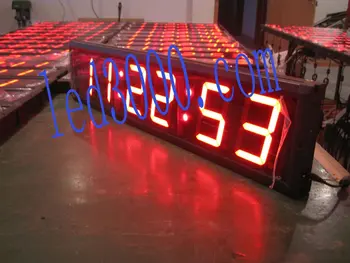 

HH:MM:SS LED clock 12H/24H big size industrial uses(HIT6-4R)
