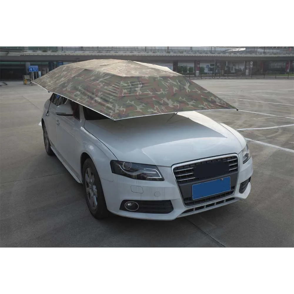 Портативный Съемный автоматический автомобильный зонт от солнца с беспроводным