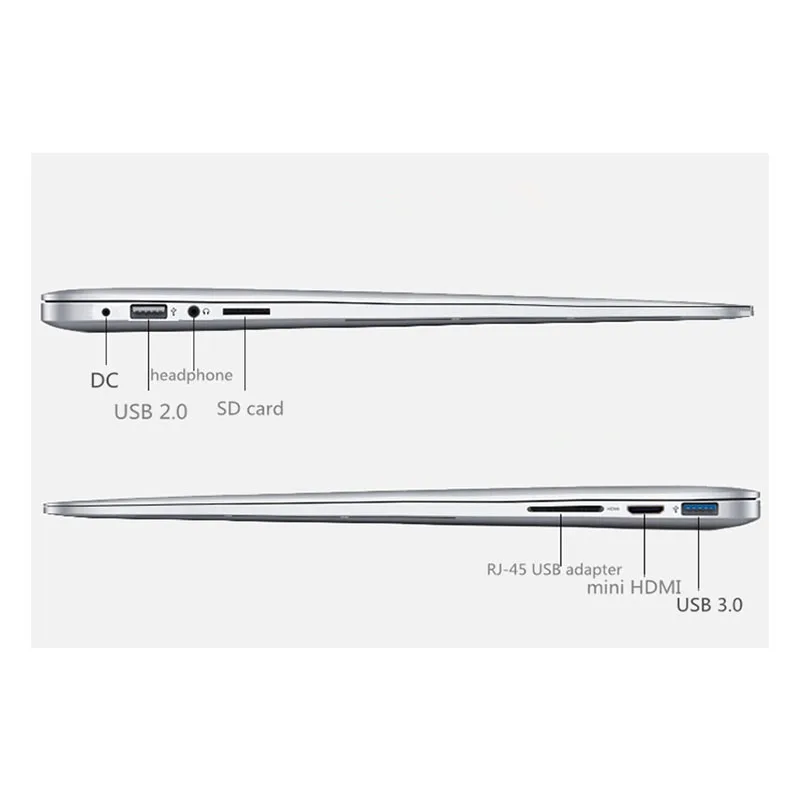 Ноутбук Intel Core I5 5200U 8 + 240 ГБ SSD 13 3 дюйма Windows 10|laptop computer|aluminium ultrabookintel core |