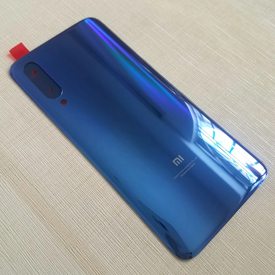 Чехол для Xiaomi mi 9 mi 9, крышка для батареи, задняя крышка корпуса, задний Чехол для mi 9 SE 9SE, запасные части для двери батареи+ наклейка