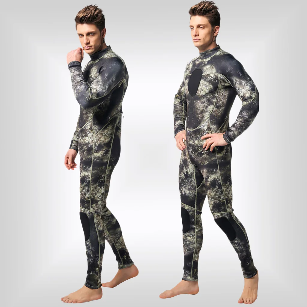 S/M/L/XL/XXL/XXXL 3mm Neoprene Warm Camo Men Full Wetsuits for Scuba Diving Dive Surfing Spearfishing Kayaking Bodyboarding