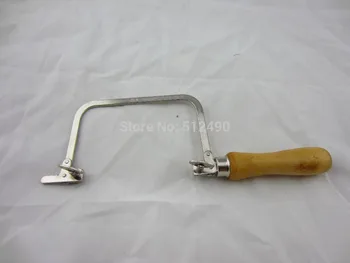 

Free shipping non-adjustable saw bow,jewelry saw bow, Dental wood bone Saw Bow gold silver metal cutting frame
