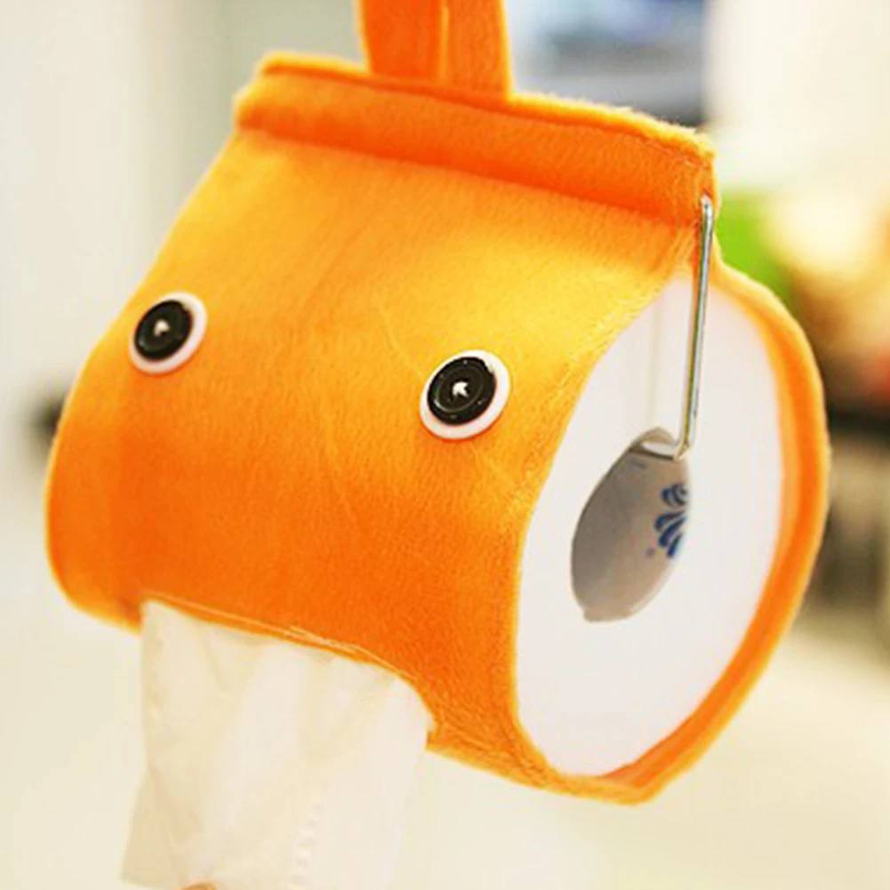 Новая 1 шт. настенная салфетница держатель сумка туалетный бумажный контейнер сумка подвесной держатель для туалетной бумаги wc Ванная Кухня принадлежности - Цвет: Оранжевый