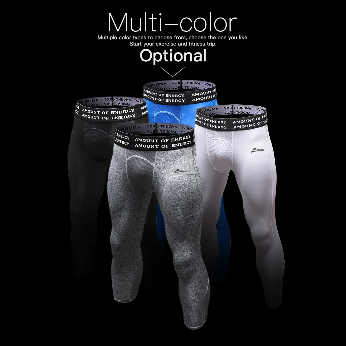 Мужские быстросохнущие легинсы для бега тренировочные фитнес-штаны упражнения для брюк Компрессионные спортивные костюмы обтягивающие спортивные штаны для бега