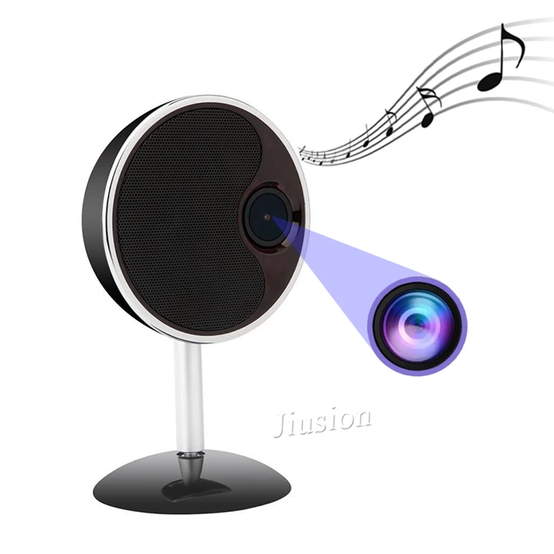 

Bluetooth Speaker Micro Camera Wifi HD 1080P Vedio Recorder Wireless Stereo Speaker Cam Motion Detection Camera