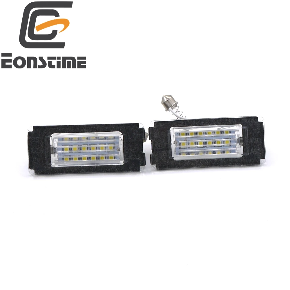 Eonstime 2PCS Error LED LICENSE PLATE LIGHT For MINI COOPER S CLUBMAN