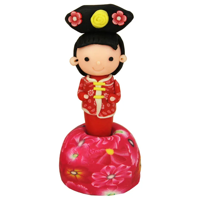 Beautiful stationery cartoon pen oil polymer clay base ballpoint | Канцтовары для офиса и дома