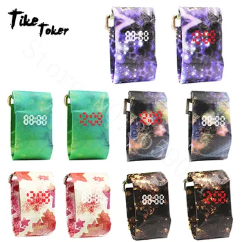 

TIke Toker,Tyvek Paper Strap Digital Watches Creative Men Women Watch LED Waterproof Clock Germany Sport watch 2018 New Fashion7
