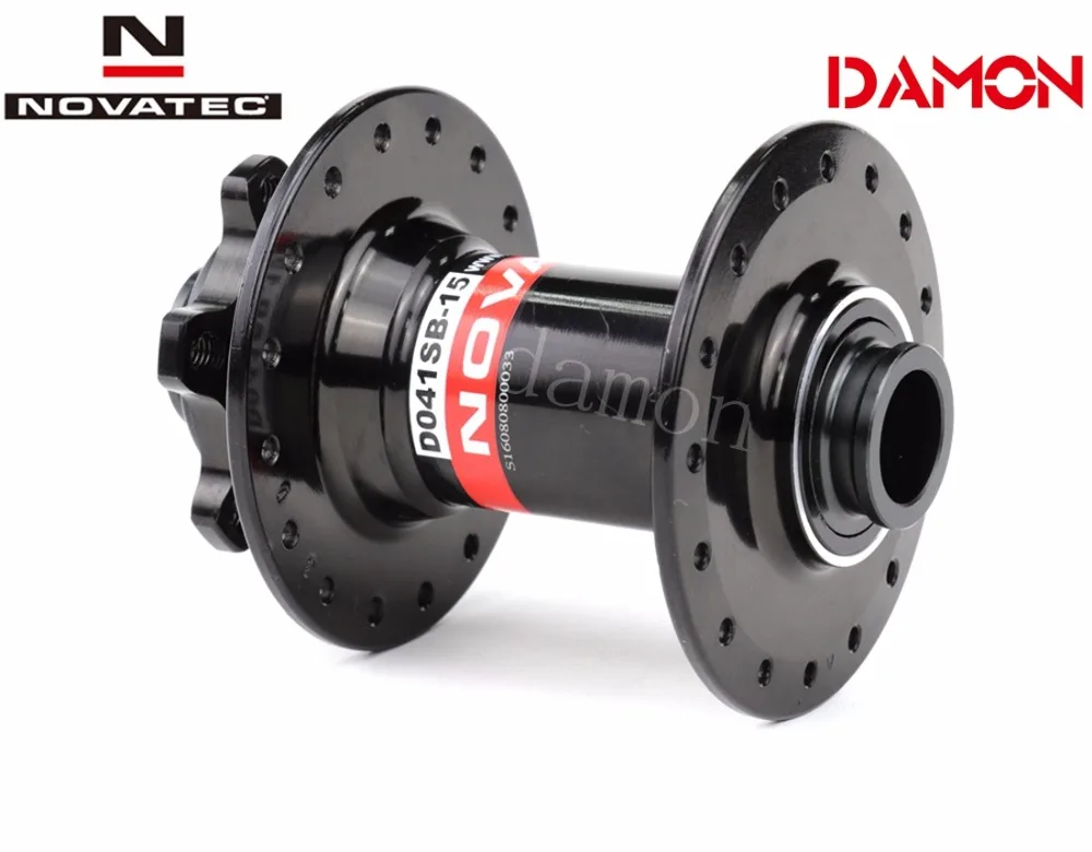 Novatec D041SB DH AM Mtb дисковый тормоз 32 36 отверстия ПЕРЕДНЯЯ СТУПИЦА велосипеда 15 мм