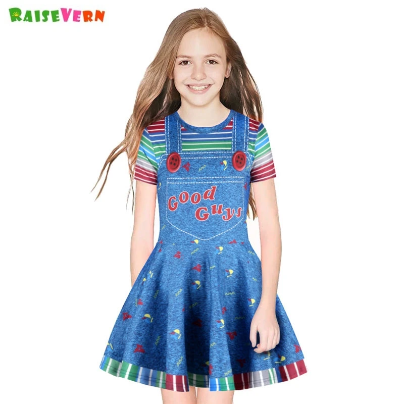 

Letter Print 3D Girls Dresses Summer Short Sleeve Casual Dress 8 9 10 Years Teenager Girl Galaxy Pleated Dress Children Clothing