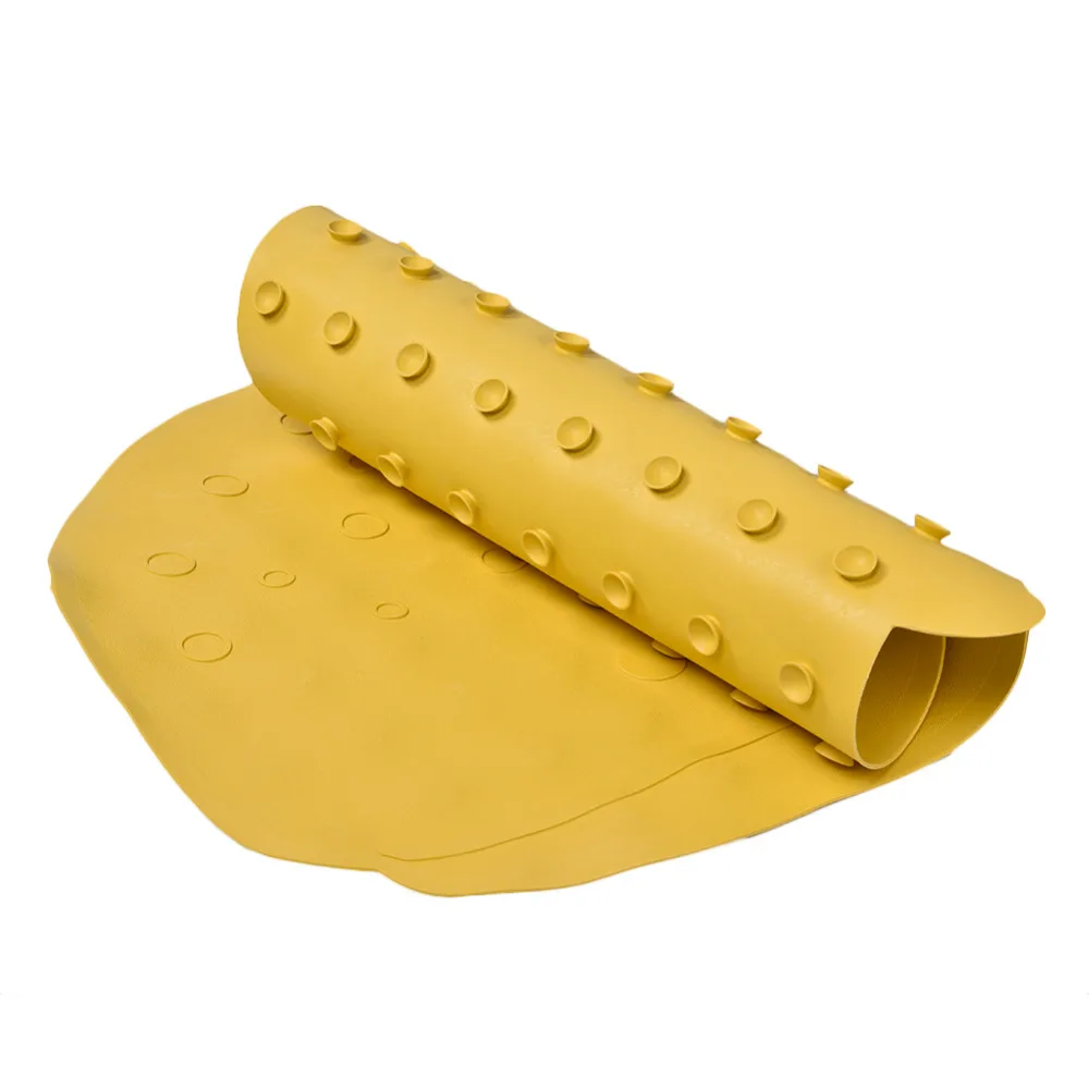 Baby Wash Tub Mats for Girls Boys Natural Healthy Rubber Shell Bathroom Suction Cup for Baby Non-Slip Shower Mat Prevents Slips