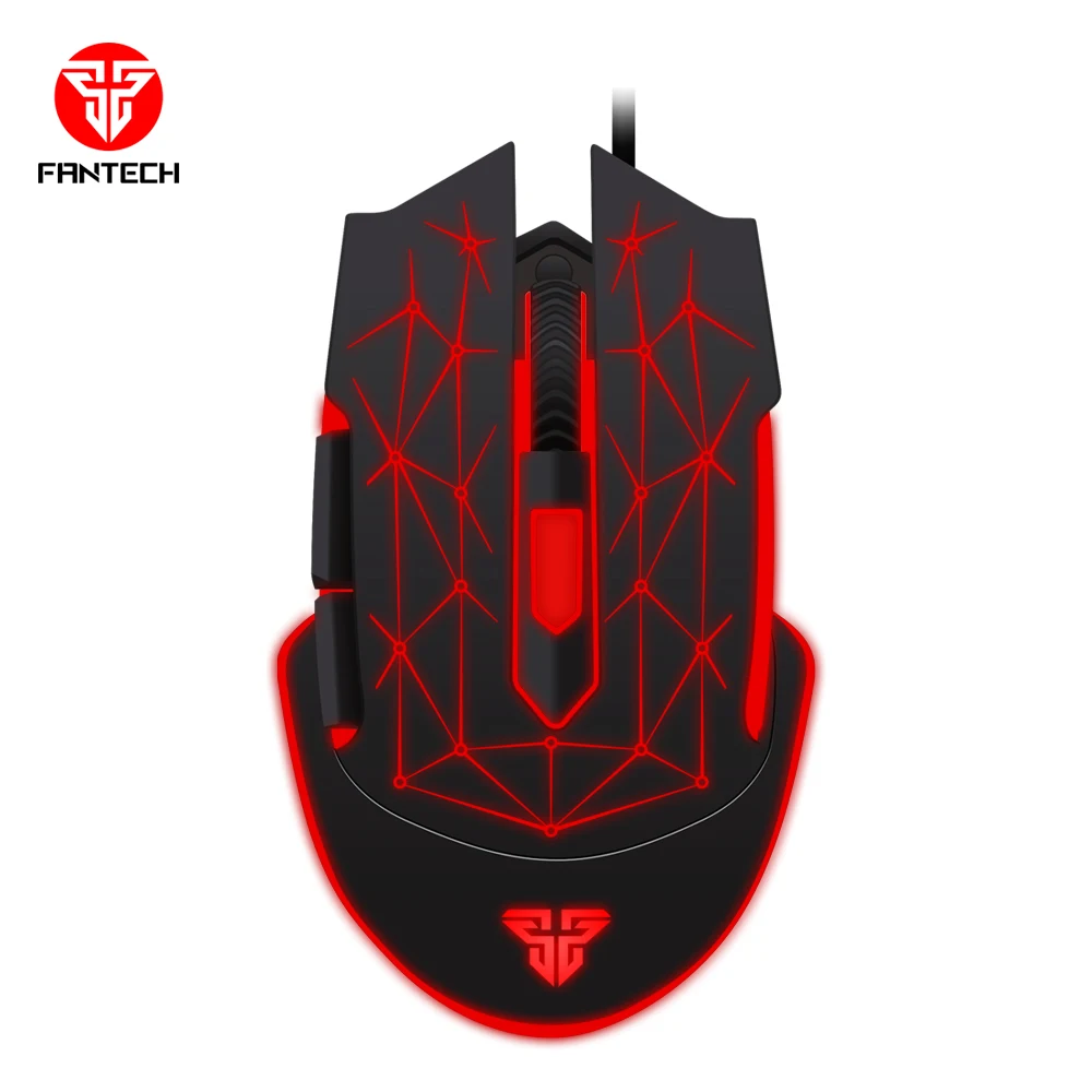 

FANTECH X7 Macro RGB Mouse 4800DPI Optical 6D USB Wired Gaming Mouse Pro Gamer Computer Ergonomics Mice