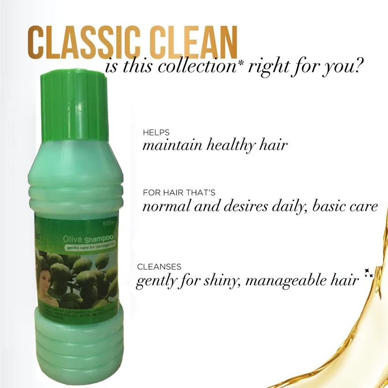 

Natural Olive Extracts Hair Treatment Shampoo Damage Repaired Smoothing Anti-dandruff Beauty Hair Care 500ml