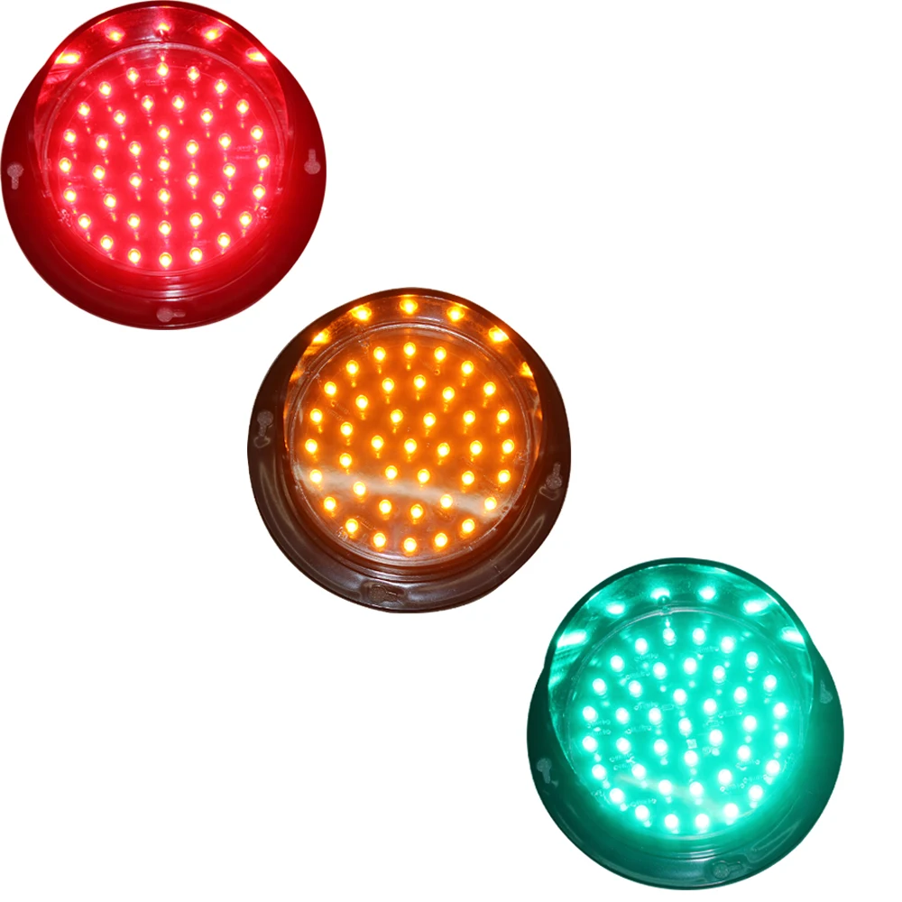 New Customized 100mm Traffic Signal Light Lamp Cluster Module Red