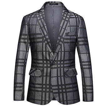 8611 gray plaid