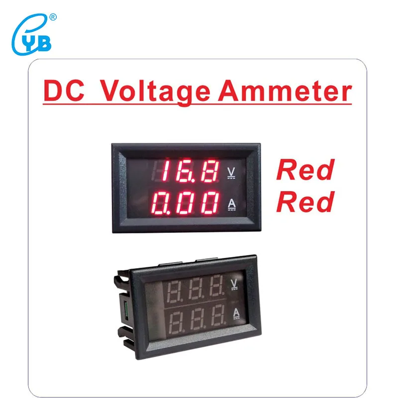 YB27VA DC3.5-30V Вольтметр Амперметр широкий диапазон Напряжение измеритель величины тока DC999mA 2A 5A 10A 20A 50A 100A 200A 300A 500A 1000A