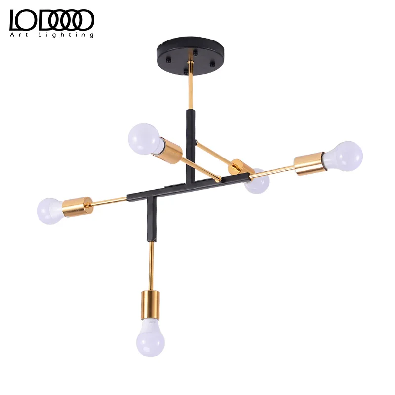 

Modern Vintage E27 LED Ceiling Lights Living Room Bedroom Creative Home Lighting Fixtures AC110V/220V
