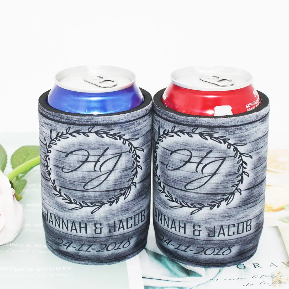 

Custom Logo 400pcs Thermal Bag Can Cooler Neoprene Stubby Holder Ice Cooler Box Lunch Cooler Bag Beer Can Cover
