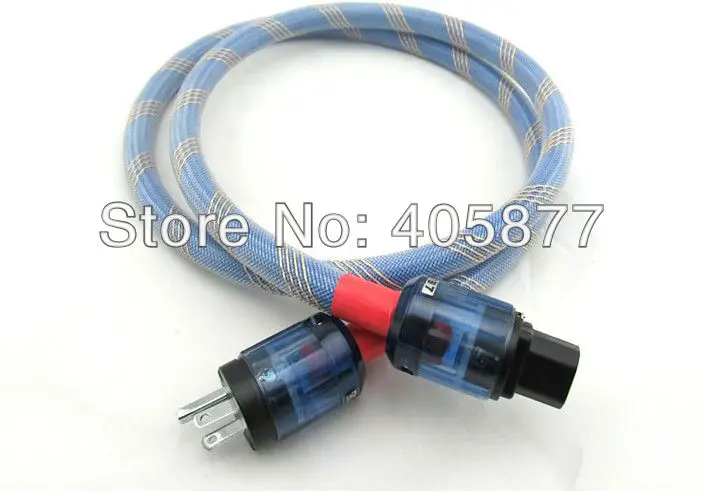 

Hi-END audiophile Mains Power Cable American-Standard Plug power cord cable 1.5M