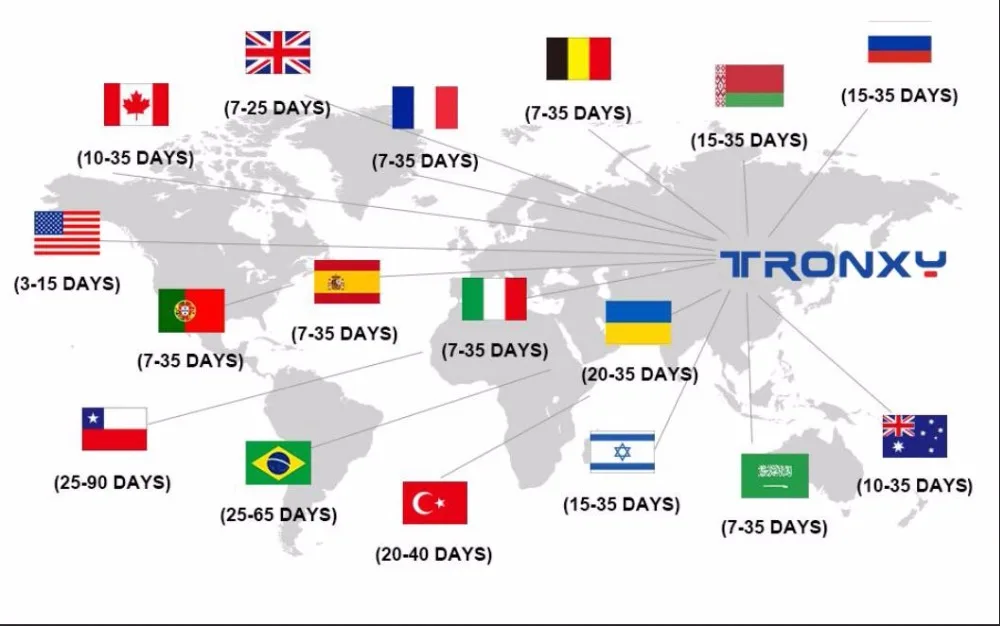 Обновленный алюминиевый куб 3d принтер наборы Tronxy X5 полностью металлический экструзионный Высокоточный 12864P lcd Большой размер печати