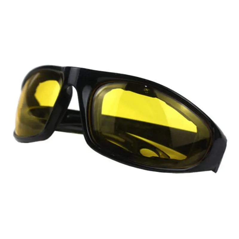 Очки для вождения мотоцикла, защитные очки для мотоцикла, солнцезащитные очки, ветрозащитные очки для езды на мотоцикле, универсальные очки для езды на велосипеде - Цвет: Черный