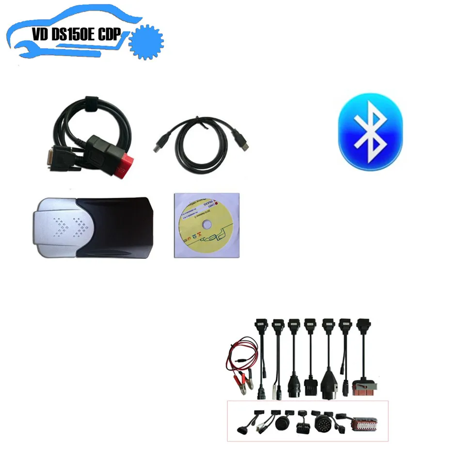 Новая коробка для delicht vd ds150e cdp PRO PLUS с японским реле nec bluetooth autocoms pro|Кабели и