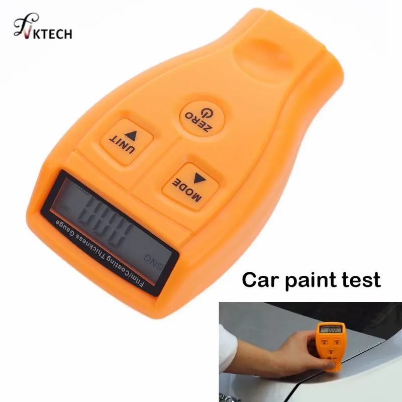 

Russian English Manual GM200 Coating Car Painting Thickness Gauge Tester Ultrasonic Film Mini Car Coating measure Paint Gauge