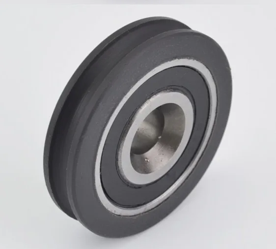 

2pcs/lot 45*9*6202 Door linkage wire rope wheel pulley Elevator accessories