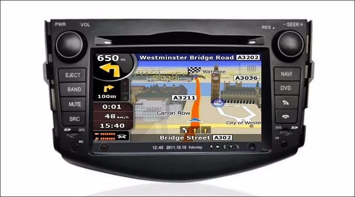 Sale Liislee For Toyota Vanguard 2005~2012 Car GPS Nav Navi Navigation System Radio DVD iPod BT USB AUX HD Screen Multimedia System 3