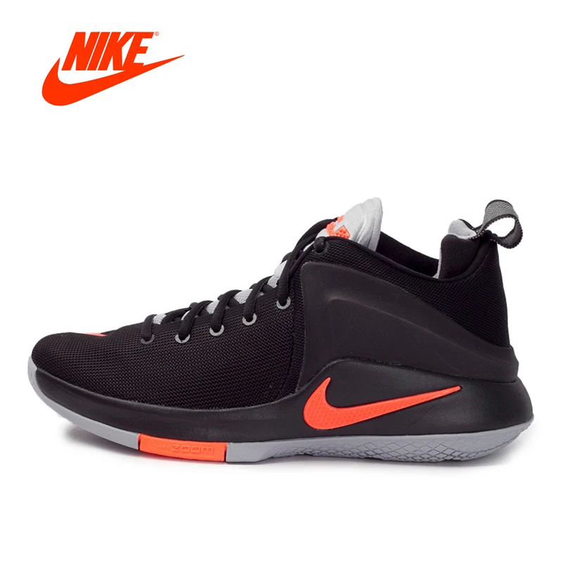 

Original New Arrival Official NIKE ZOOM WITNESS EP Men's Breathable Basketball Shoes Sneakers 884277-006