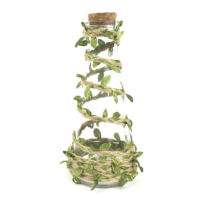 Sale 2m Artificial Leaves String Twine Garlands DIY Home Garden