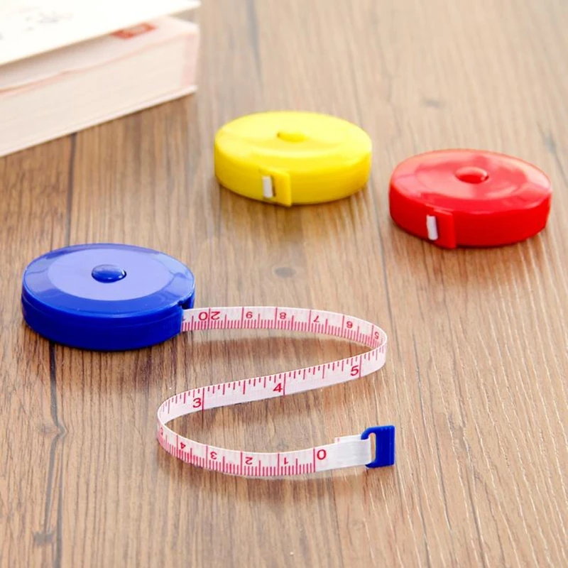 Ruler Tape Measure Mini Portable Pull Ruler Keychain Portable