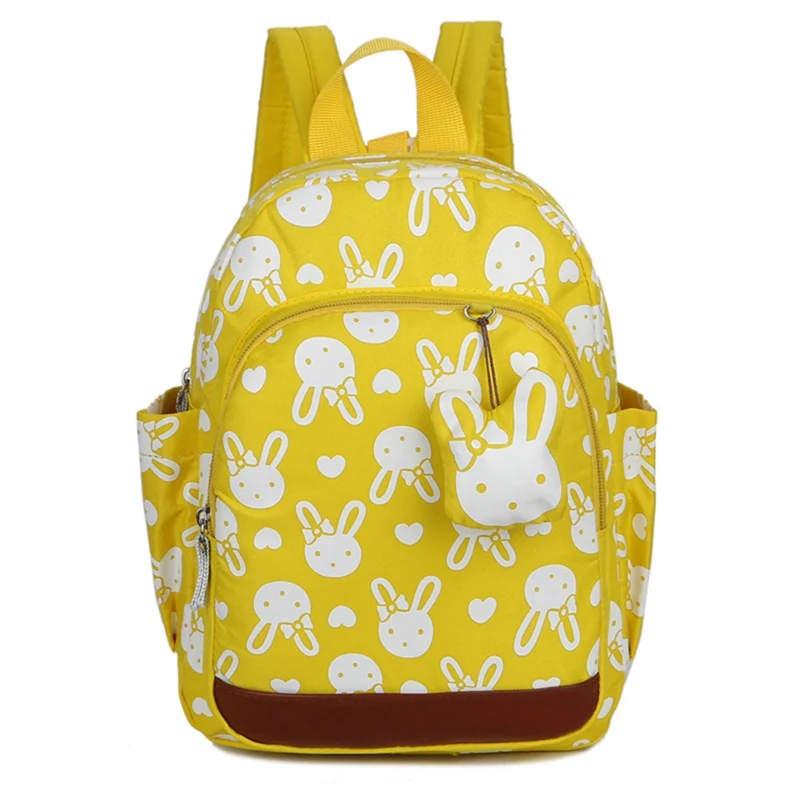 Cute Rabbit Backpack Toddler Kids School Bag Lovely Childrens Pink Bagpack For Girls Boys