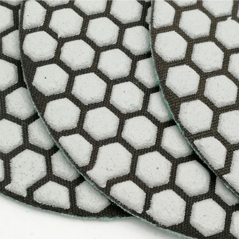 6pcs/pk 5inches Dry diamond polishing pas diameter 125mm grit #50 Sanding disc for granite marble