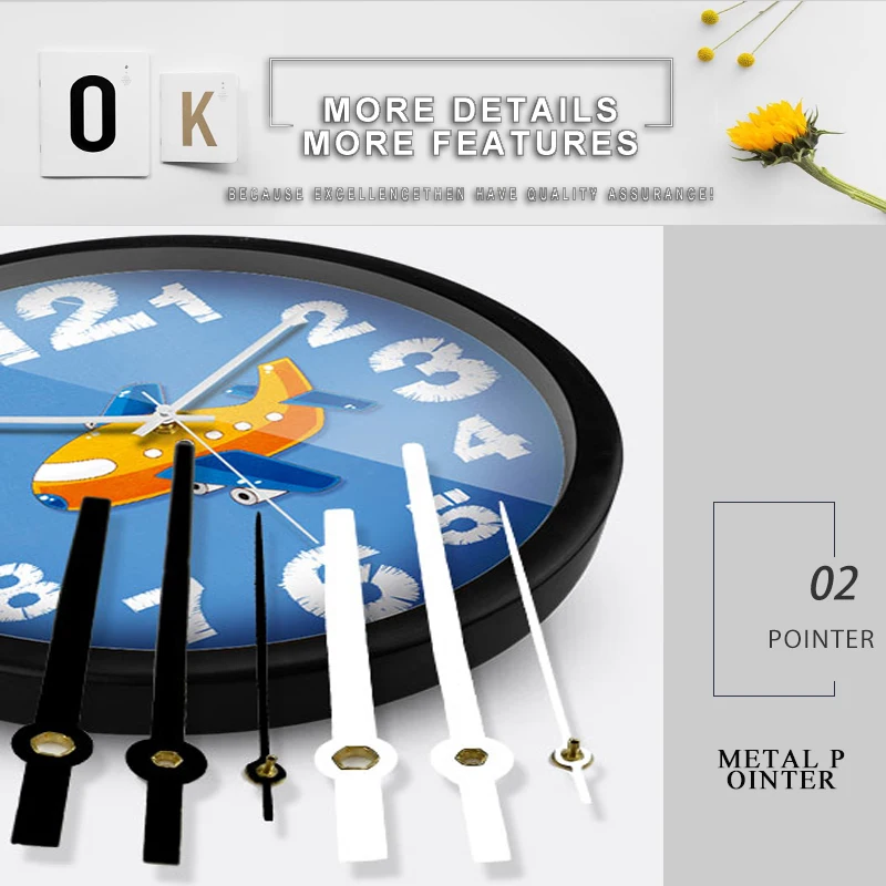 3d clock wall clock home (4)
