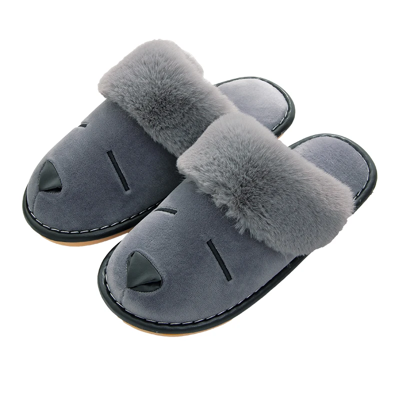 mens cotton slippers