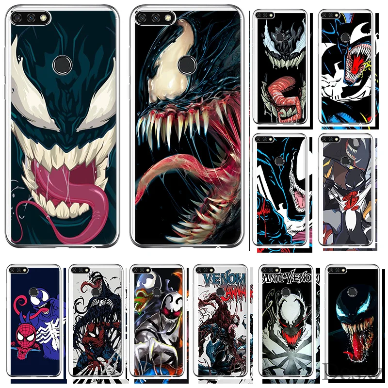 

Venom Phone Case Cover For Huawei Honor 6A 7A 7C 6C 7X Pro 8 8X 9 10 Lite Play