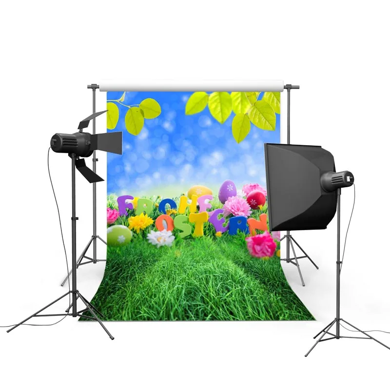 Customize Thin Vinyl Backdrops for Photography Background Children's Easter 5X7ft Photo Studio | Электроника