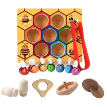 Montessori Hive Games Board Beehive Toys Colorful Bees Baby Catching Toys Educational Toy Beehive Interactive Montessori Toys Montessori Hive Games Board Beehive Toys Colorful Bees Baby Catching Toys Educational Toy Beehive Interactive Montessori Toys