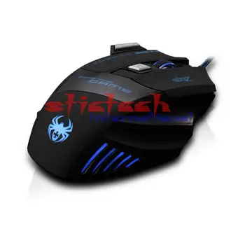 

by dhl or ems 100pcs T80 Backlight 7200 DPI 7 Button Mouse Gamer Gaming Multi Color LED Optical USB Wired Gaming Mouse