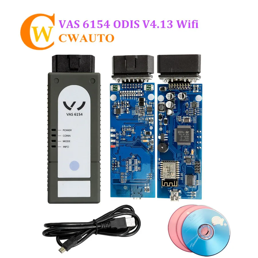 VAS 6154 ODIS V4.41 Wifi Version Multi languages VAS6154 VAG Diagnostic ...