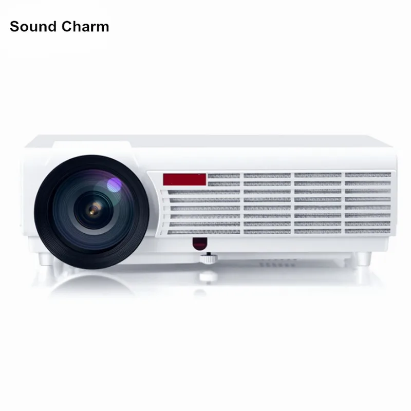 New Full HD LED 3D Home Cinema Projector With LED Lamp 5500Lumen Native 1280*800 Resolution digital lcd proyecotor