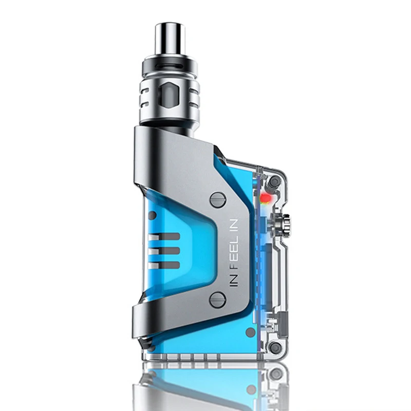 

IN FEEL IN Electronic Cigarette Vaporizer Kit 80W 3000Mah Battery Mod Vape 2.5Ml Capacity Tank Box Mod