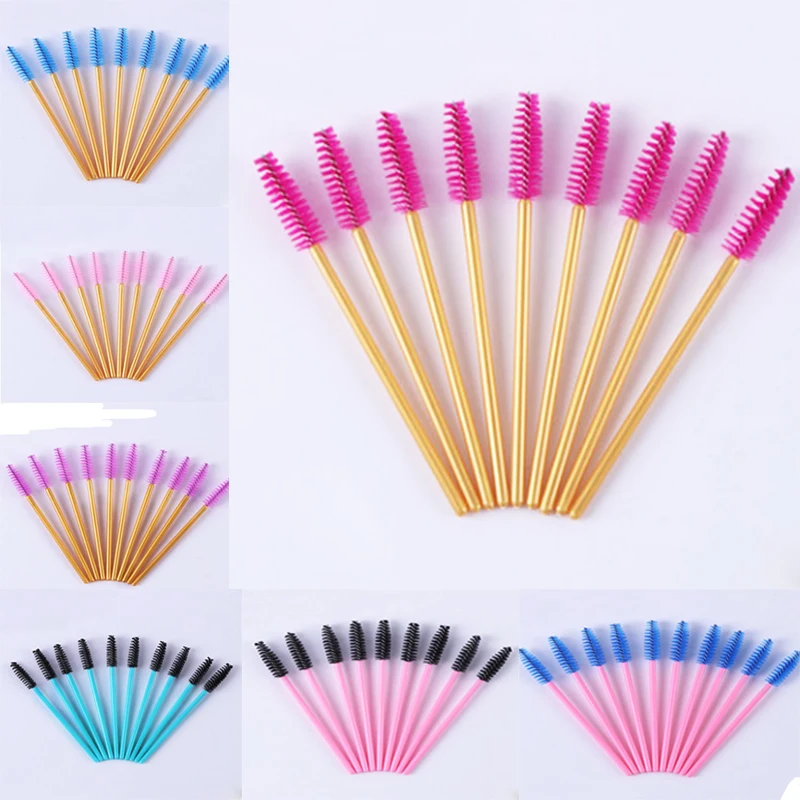 

1/50Pcs Disposable Mascara Wands Eyelash Brushes Professional Female Eye Lashes Extention Brush Diy Beauty Cosmetic Makeup Brush