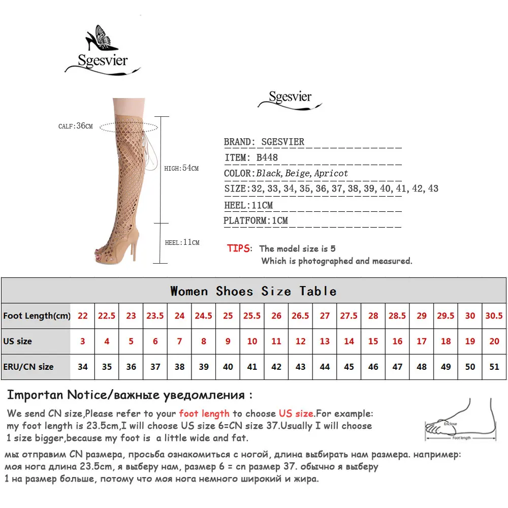Sgesvier Летние женские туфли сандалии пикантные длинные сапоги выше колена сандалии-гладиаторы высокие каблуки Для женщин обувь на шнуровке