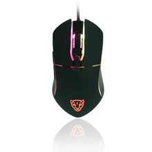 

New Motospeed V30 USB Wired Optical Mouse Professional Adjustable 3500DPI Resolution RGB LED Backlight for PC Gamer