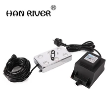 Высококачественная анионная полная медная ракушка с 6 ультразвуковыми распылитыми головками распылитель воды туман, 36 В аквариумный спрей и влажный распылитель