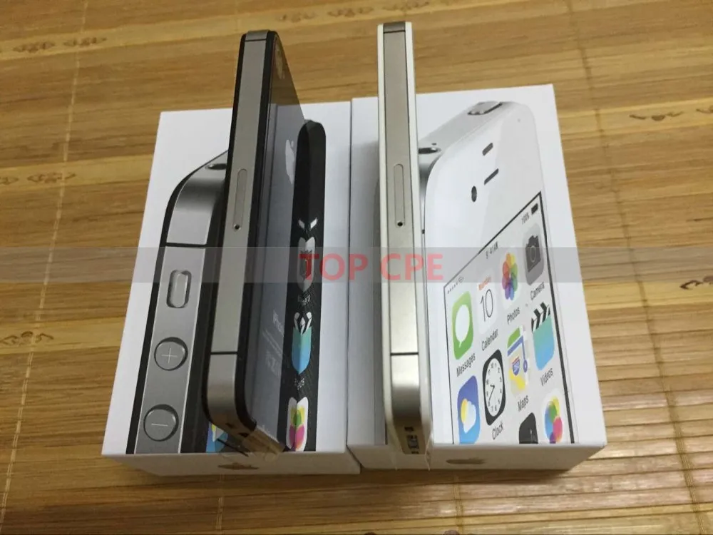 Apple Iphone 4S, Заводская разблокировка, 8 ГБ, 16 ГБ, 32 ГБ, 64 Гб ПЗУ, 3,5 дюймов, 8 Мп, двухъядерный, 3G, GSM, WCDMA, wifi, gps, IOS, мобильный телефон