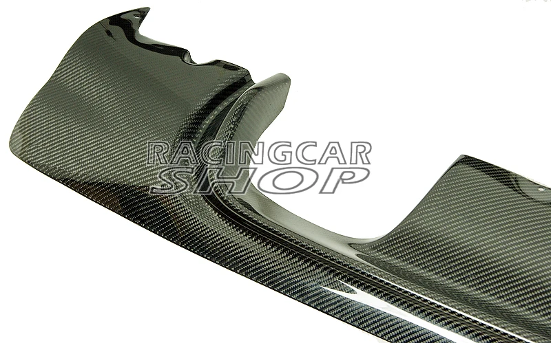 CSL STYLE FULL REAL CARBON FIBER DIFFUSER 4P EXHAUST FOR BMW 3-Series E46 M3 bumper